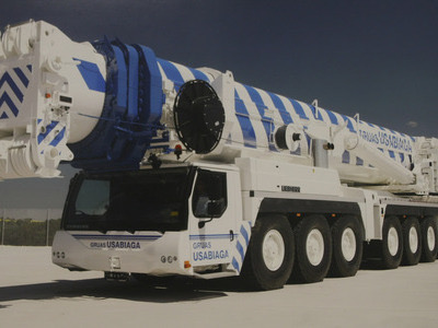 Schwertransport von Großkranen