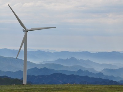 Bau eines Windparks - Erneuerbare Energien